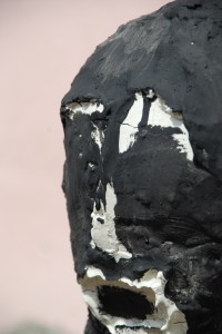 filippo biagioli particolare volto feticcio nero