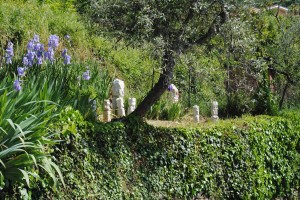 Museo sul territorio delle opere di Filippo Biagioli giardino rituale Vendone Liguria