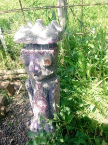 filippo biagioli incensario figure giardino tribale serravalle pistoiese