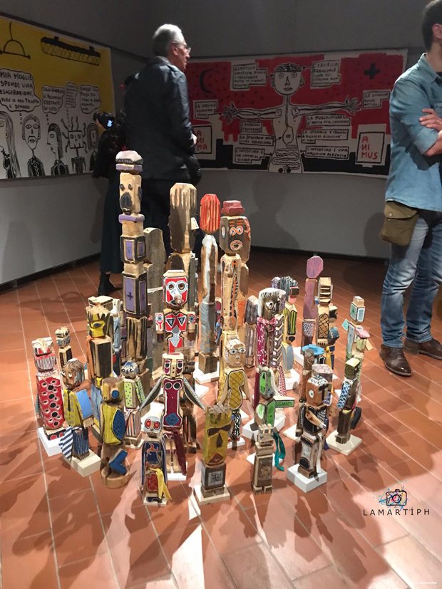 Filippo Biagioli mostra Anima Animus Anime Museo Arte Contemporanea e del 900