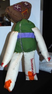 filippo biagioli bambola analphabetic art pupazzo in piedi