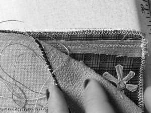 filippo biagioli libro di stoffa fatto a mano - fabric book handmade