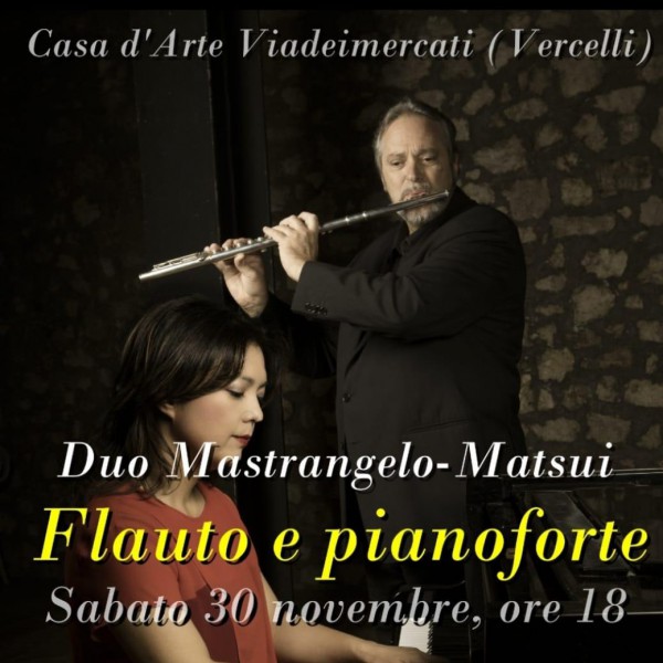 Finissage mostra SPA, concerto del duo Mastrangelo e Matsui a Casa d’Arte Viadeimercati Vercelli