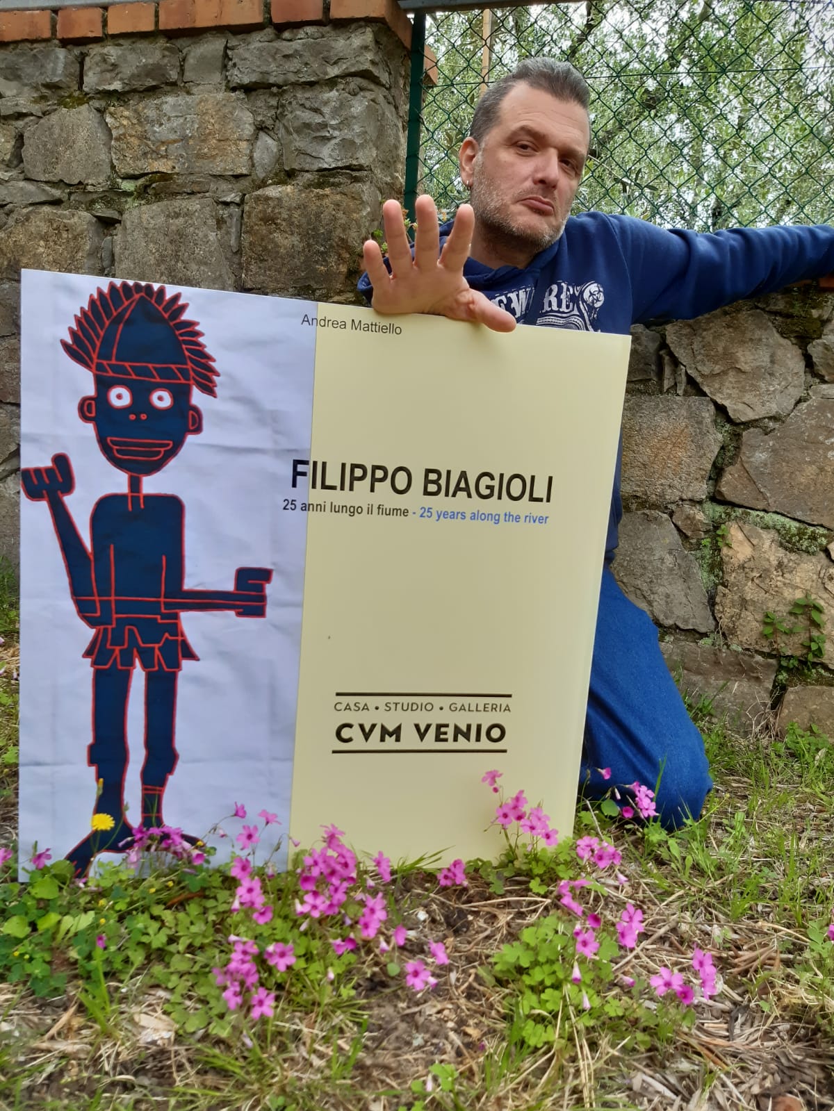 Filippo Biagioli promo retrospettiva 25 anni lungo il fiume open to meraviglia